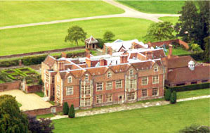 Chequers from a hot air balloon