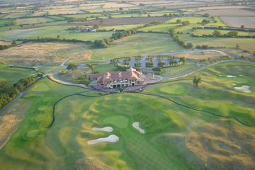 View over the Oxfordshire golf course