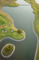 View over the Oxfordshire golf course